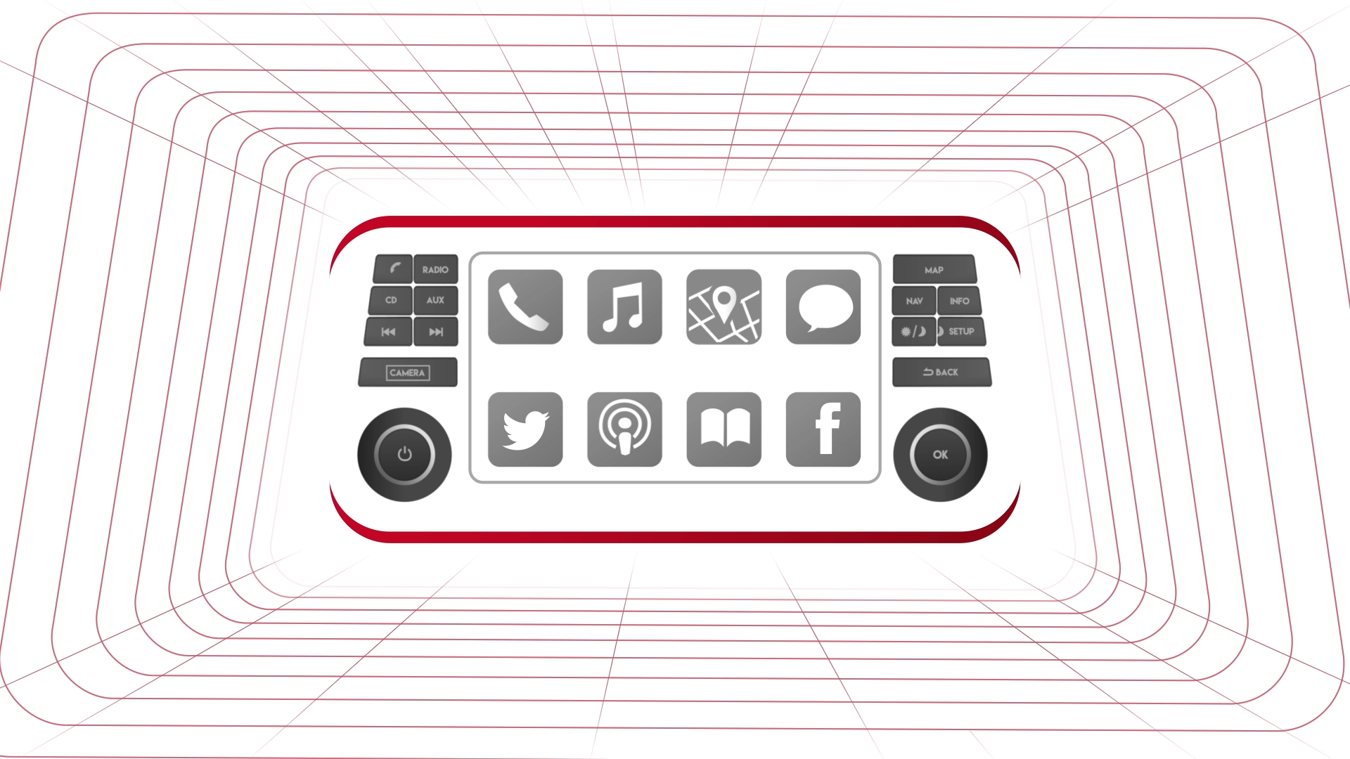 Immagine anteprima video sistemi di infotainment NISSAN